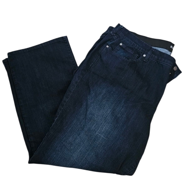 Kim Rogers Tummy Control Denim Blue Jeans Women Plus Size 22W - Picture 1 of 4